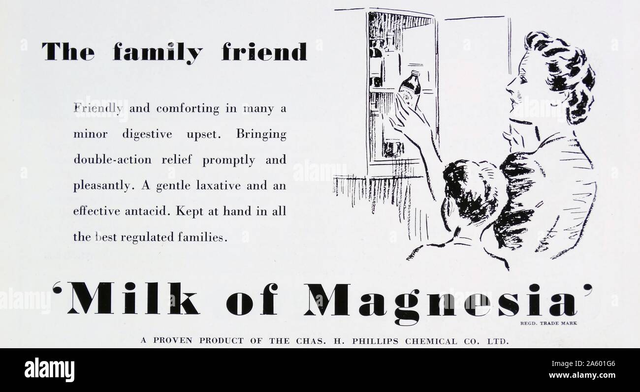 Milk of magnesia Banque de photographies et d'images à haute résolution -  Alamy