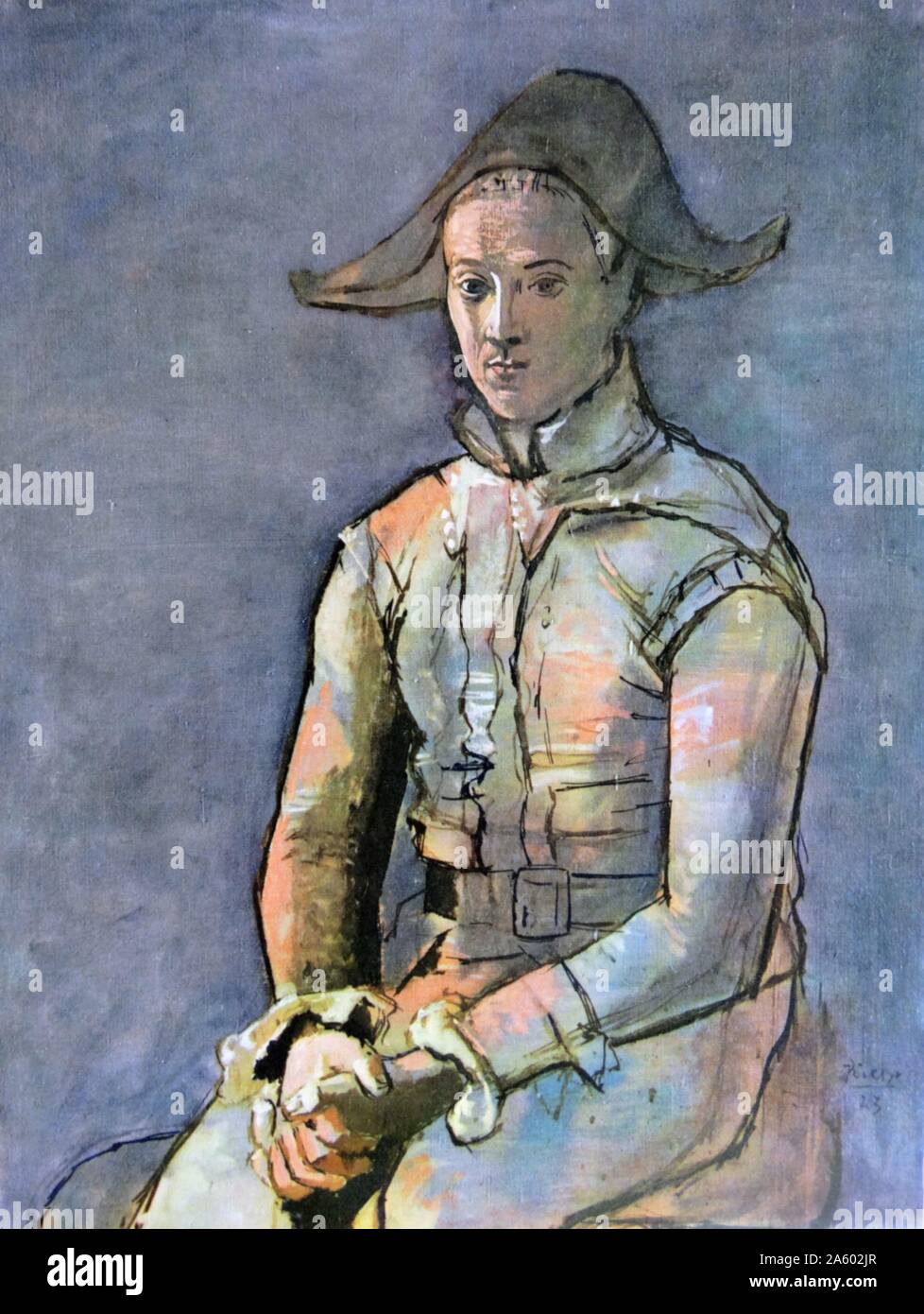 Les arlequins 1923 par Pablo Picasso (1881 - 1973), peintre espagnol, sculpteur, graveur, céramiste, décorateur, poète et dramaturge. Si vous souhaitez utiliser nos images d'œuvres de Pablo Picasso, tu dois demander l'autorisation de Picasso Administration 8 rue Volnay 75002 Paris France Tél. 0033147036970 Fax 0033147036960 - mail : info@picasso.fr Banque D'Images