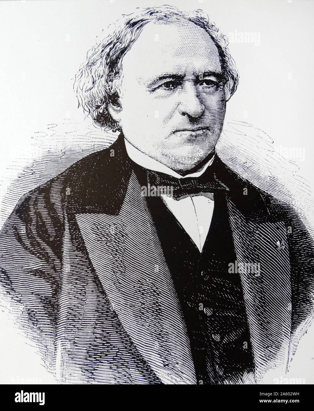 Jean Baptiste Dumas - 1800 - 1884. Banque D'Images