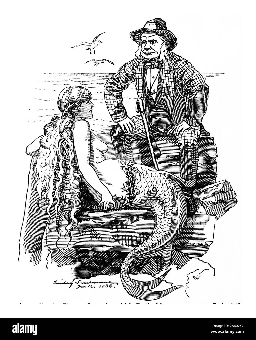 Thomas Henry Huxley 1825-1895 Banque D'Images