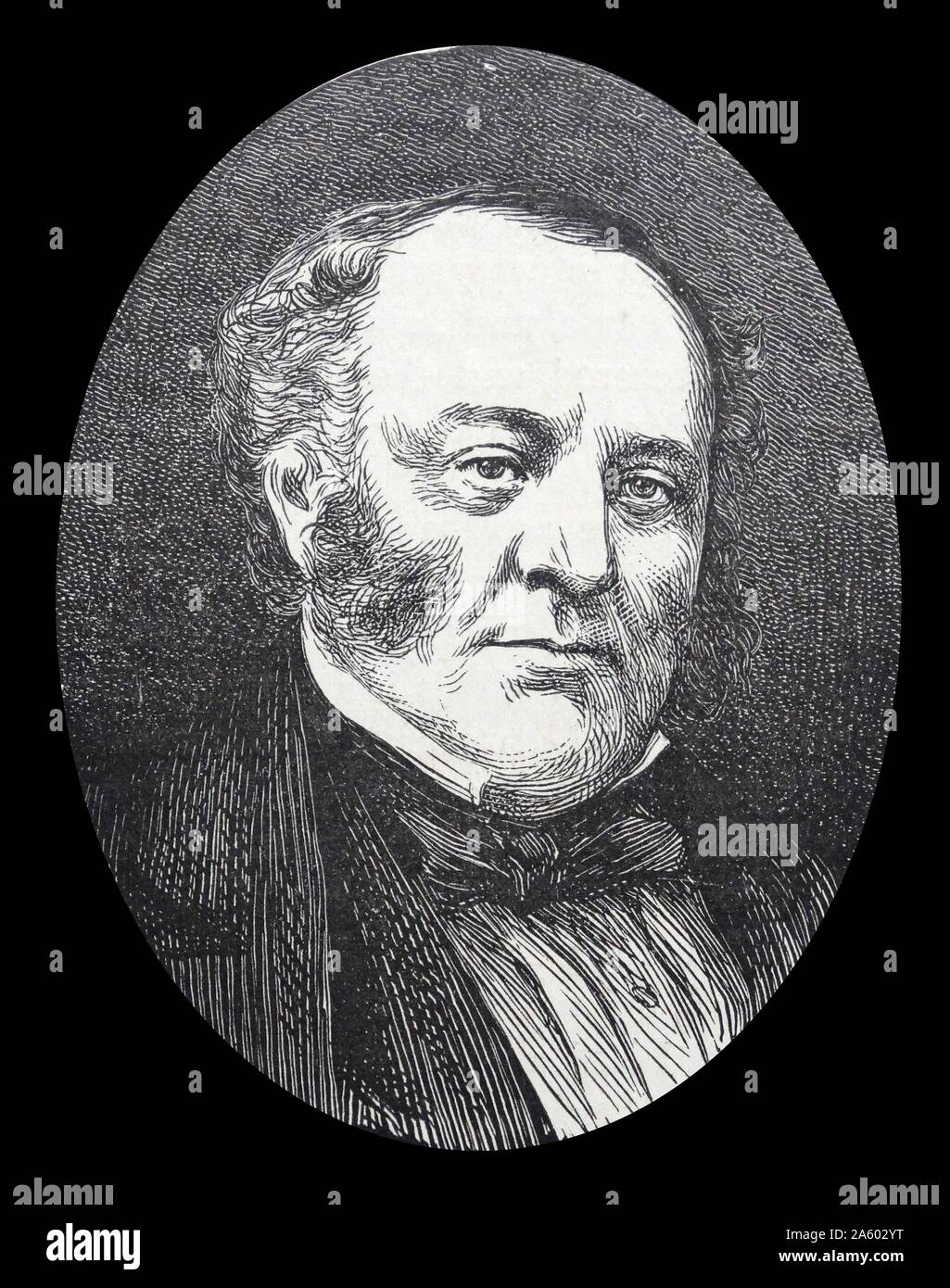 George Hudson - 1800 - 1871 Banque D'Images