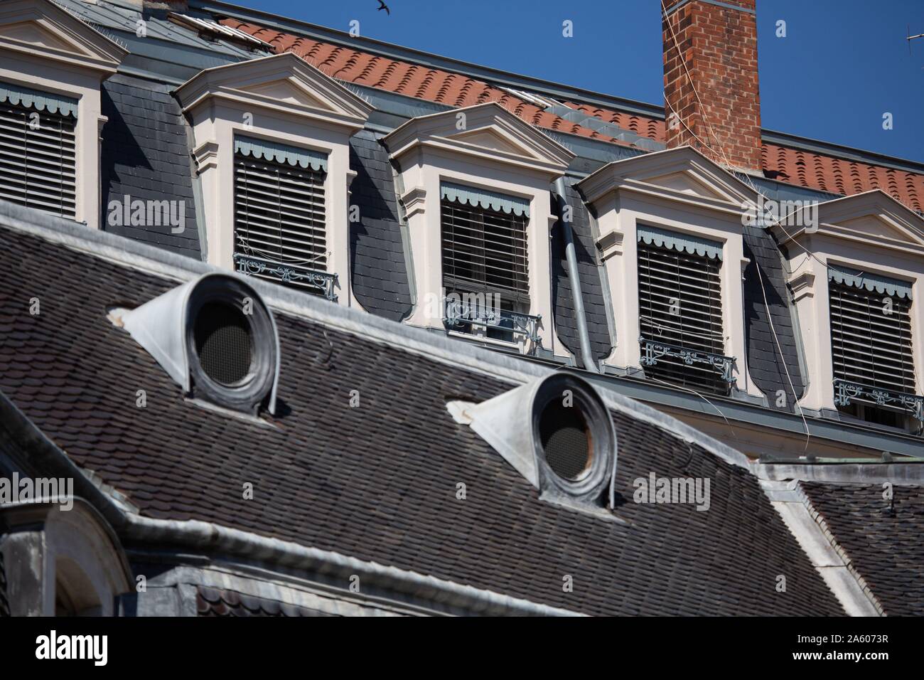 France, Rhône, Lyon, l'Hôtel-Dieu rénové en juillet 2018, Banque D'Images