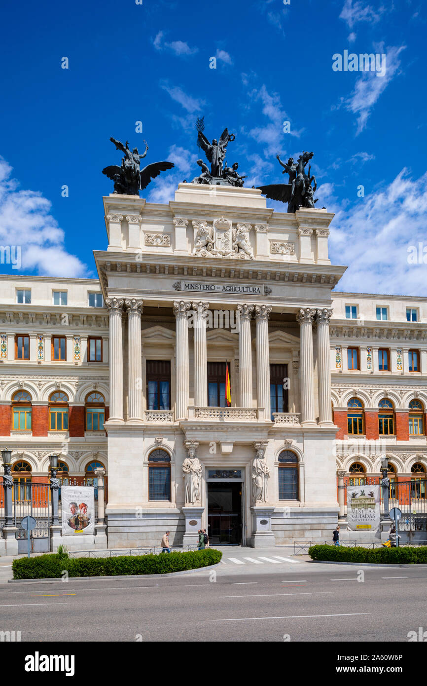 Palais de Fomento, Madrid, Spain, Europe Banque D'Images