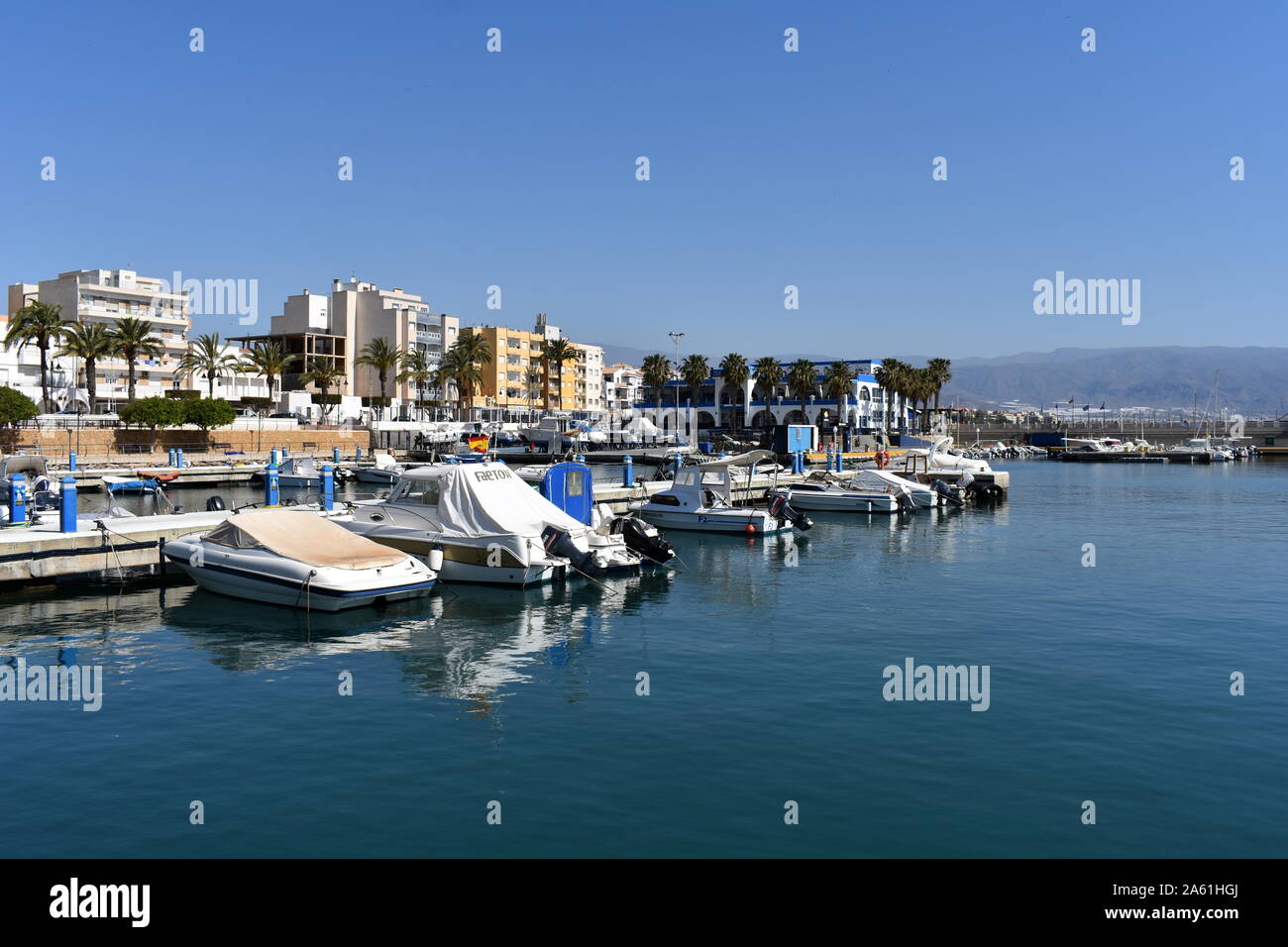 Port, Roquetas de Mar, Espagne Banque D'Images