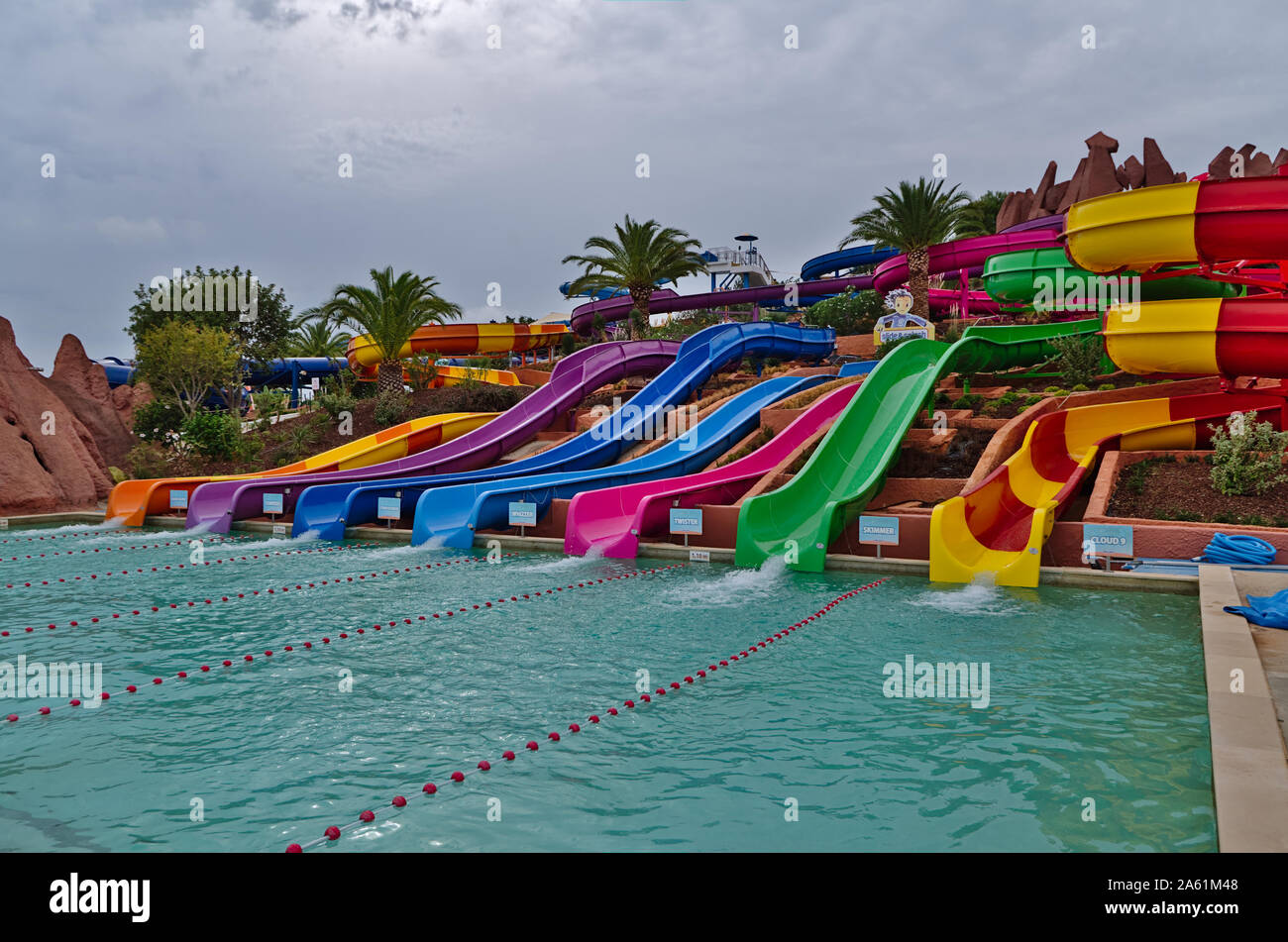 Slide and Splash Water Park, parc d'attraction touristique et célèbre
