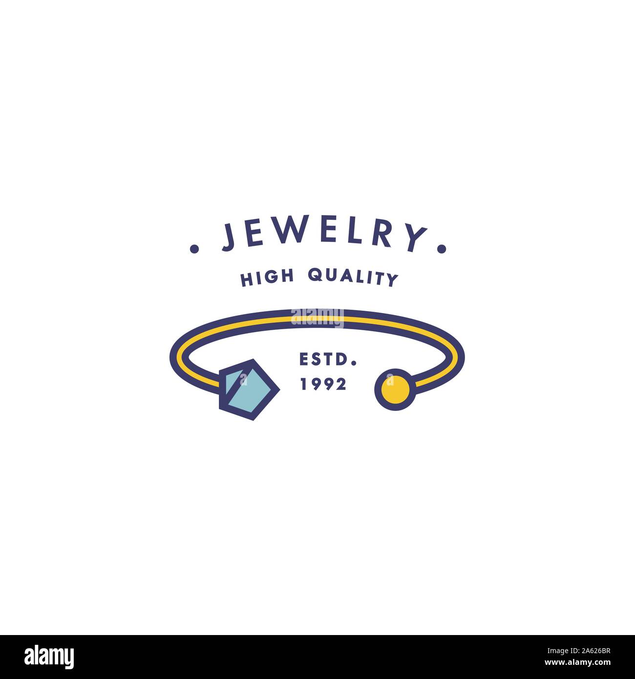 Bracelet jewellery Banque d'images vectorielles - Alamy