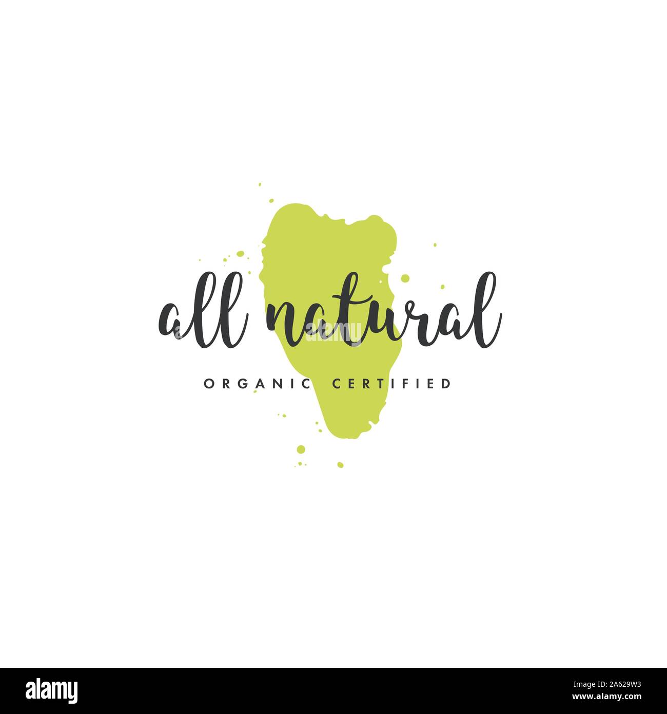 Collection d'icônes et d'éléments de produits naturels pour le marché alimentaire, le commerce électronique, la promotion des produits biologiques, la vie saine et des aliments et boissons de qualité supérieure. Illustration de Vecteur