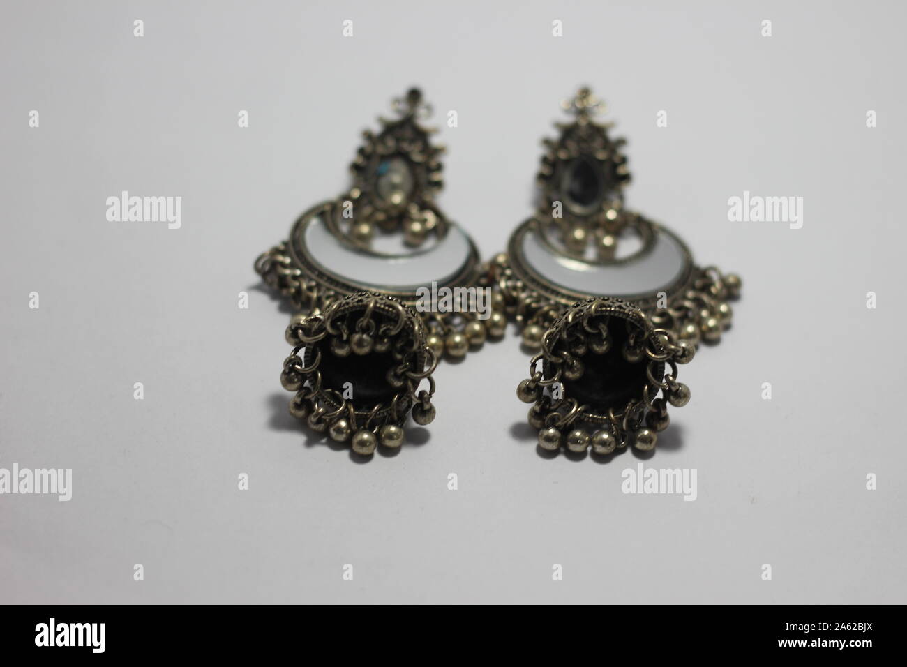 Bague bijoux boucles d'bangladais Banque D'Images