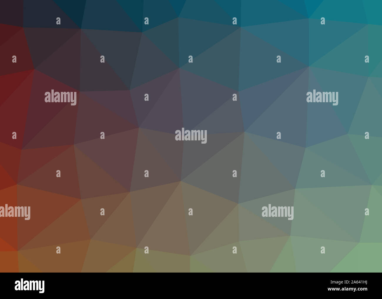 Résumé fond trianglify thème triangles colorés belle illustration papier peint design pattern simple faible texture géométrie poly Banque D'Images