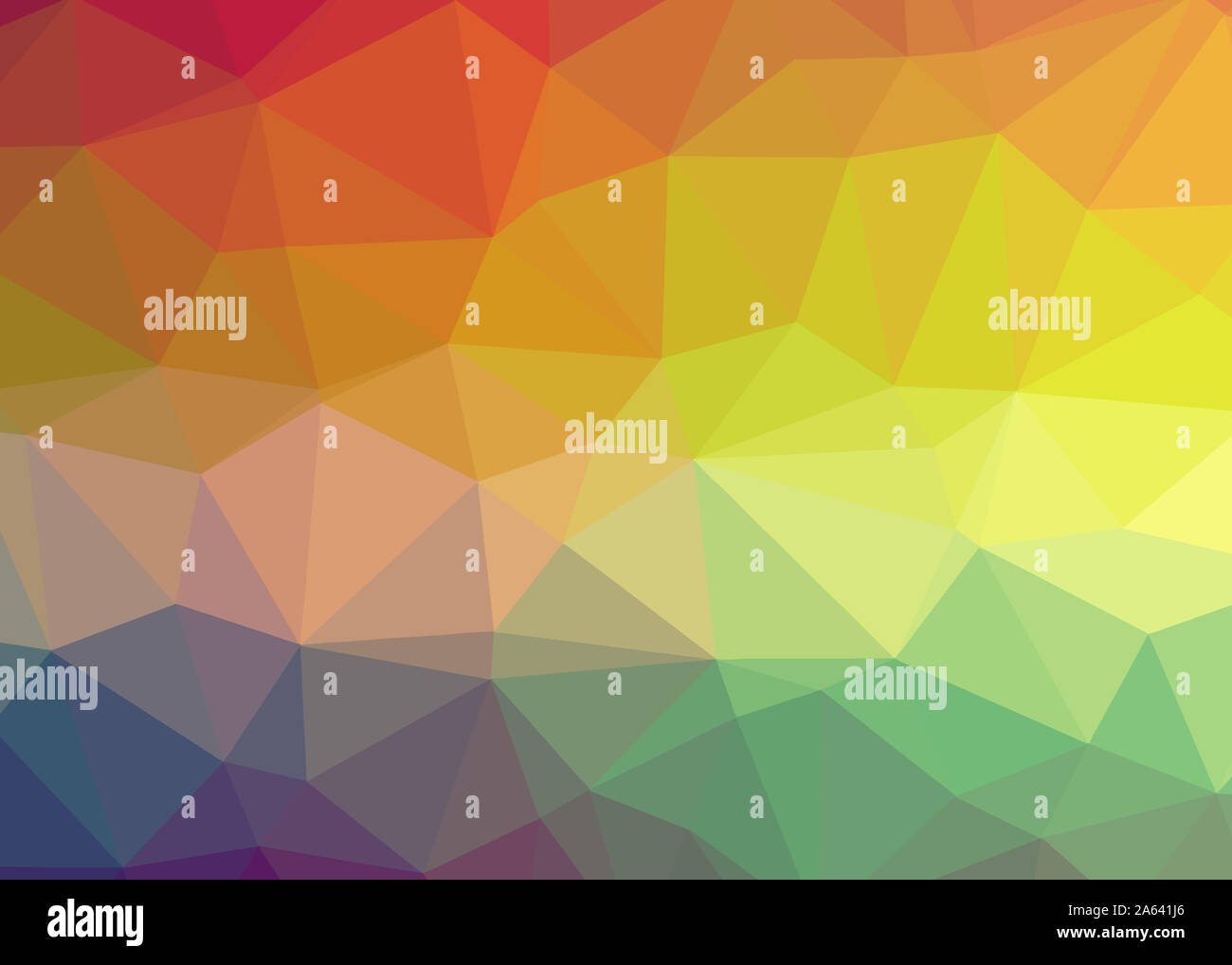 Résumé fond trianglify thème triangles colorés belle illustration papier peint design pattern simple faible texture géométrie poly Banque D'Images