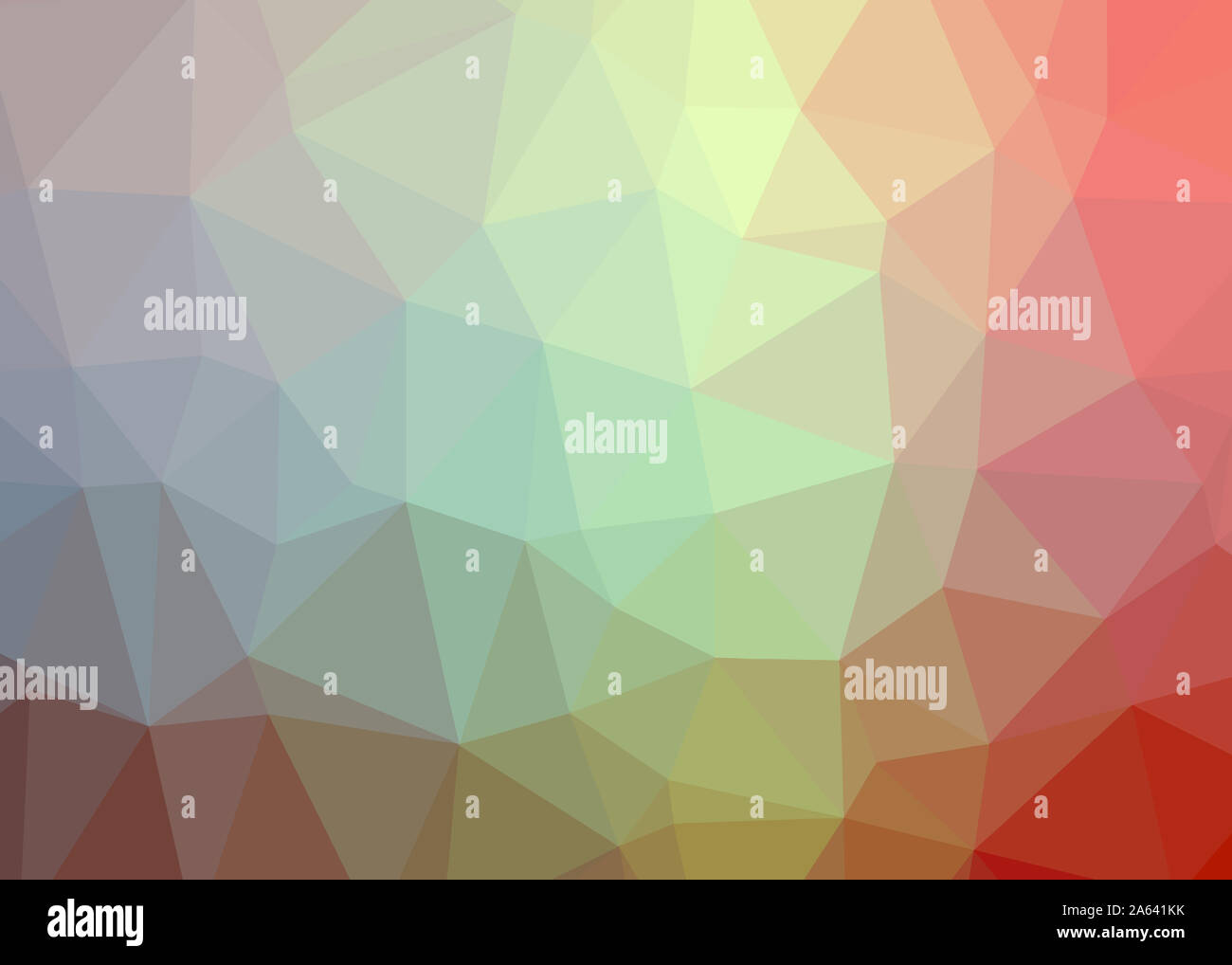 Résumé fond trianglify thème triangles colorés belle illustration papier peint design pattern simple faible texture géométrie poly Banque D'Images