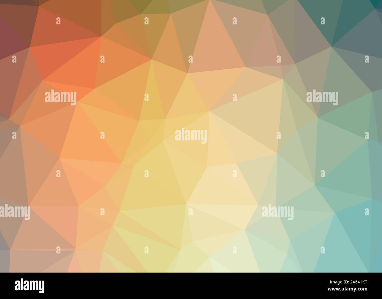 Résumé fond trianglify thème triangles colorés belle illustration papier peint design pattern simple faible texture géométrie poly Banque D'Images