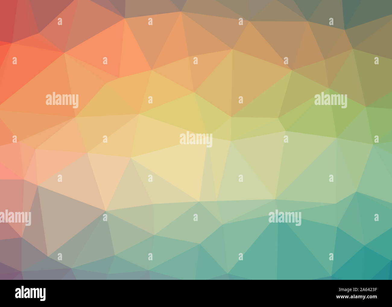 Résumé fond trianglify thème triangles colorés belle illustration papier peint design pattern simple faible texture géométrie poly Banque D'Images