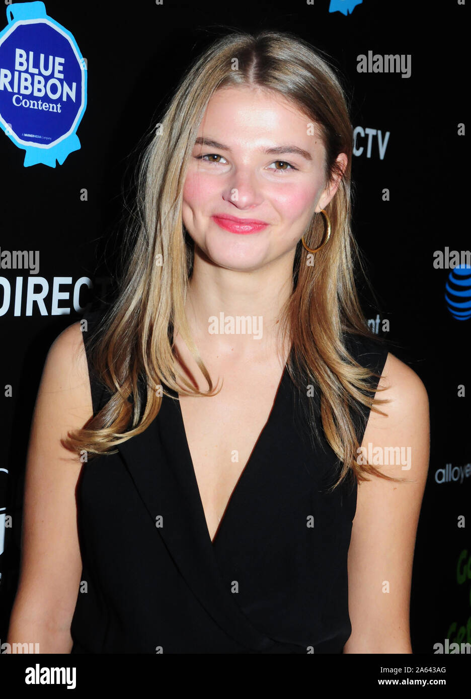 West Hollywood, Californie, USA 23 Octobre 2019 L'actrice Stefanie Scott assiste à la projection spéciale de "bonnes filles Get High' le 21 octobre 2019 au London West Hollywood de West Hollywood, Californie, USA. Photo de Barry King/Alamy Live News Banque D'Images