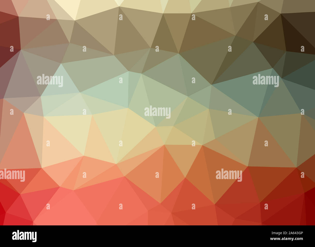 Résumé fond trianglify thème triangles colorés belle illustration papier peint design pattern simple faible texture géométrie poly Banque D'Images