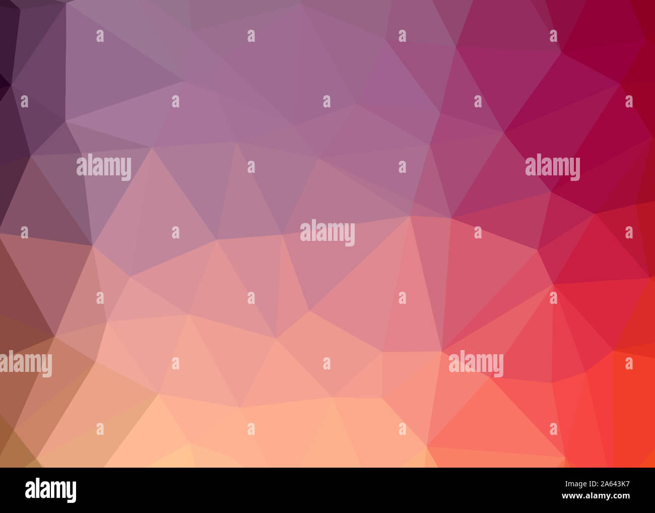 Résumé fond trianglify thème triangles colorés belle illustration papier peint design pattern simple faible texture géométrie poly Banque D'Images