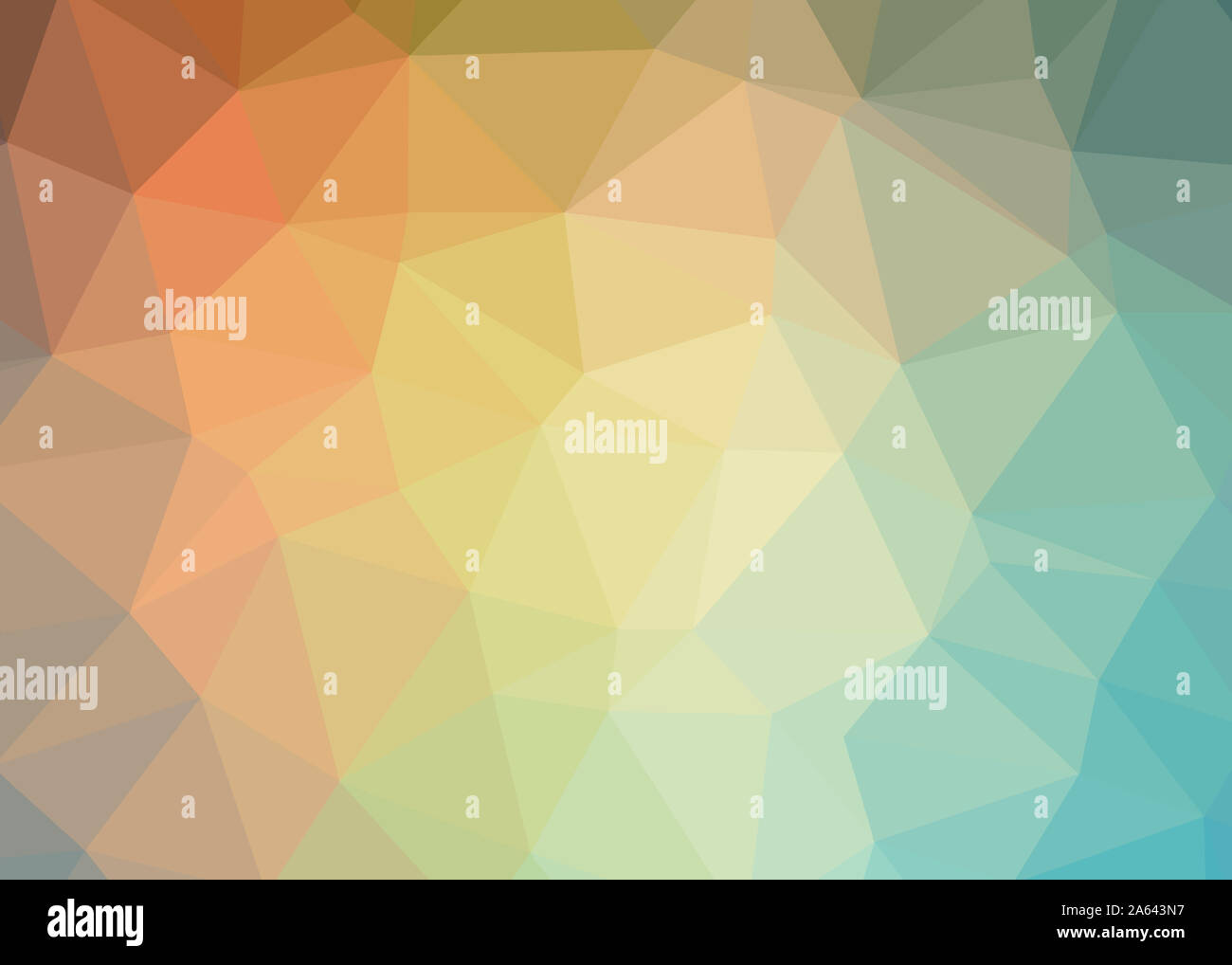 Résumé fond trianglify thème triangles colorés belle illustration papier peint design pattern simple faible texture géométrie poly Banque D'Images