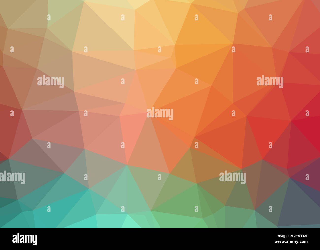 Résumé fond trianglify thème triangles colorés belle illustration papier peint design pattern simple faible texture géométrie poly Banque D'Images