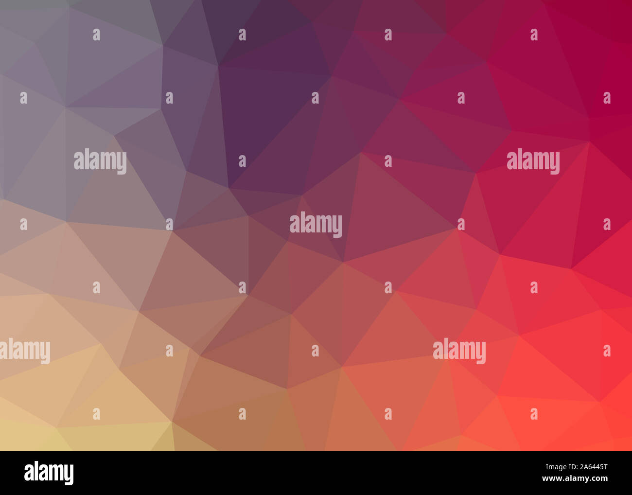 Résumé fond trianglify thème triangles colorés belle illustration papier peint design pattern simple faible texture géométrie poly Banque D'Images