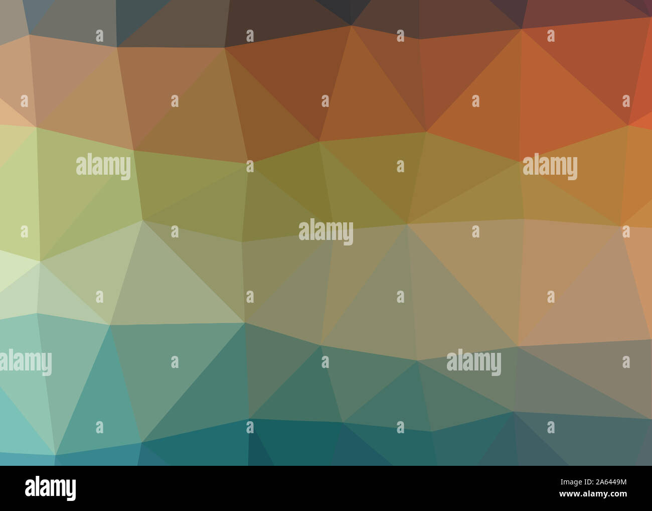 Résumé fond trianglify thème triangles colorés belle illustration papier peint design pattern simple faible texture géométrie poly Banque D'Images