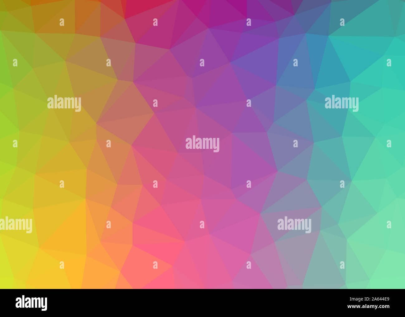 Résumé fond trianglify thème triangles colorés belle illustration papier peint design pattern simple faible texture géométrie poly Banque D'Images