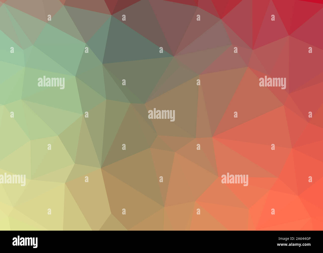 Résumé fond trianglify thème triangles colorés belle illustration papier peint design pattern simple faible texture géométrie poly Banque D'Images