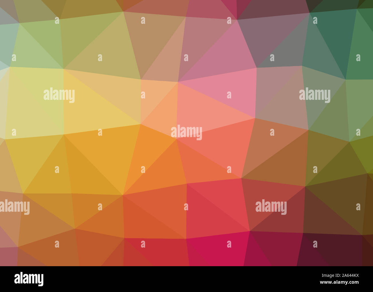 Résumé fond trianglify thème triangles colorés belle illustration papier peint design pattern simple faible texture géométrie poly Banque D'Images