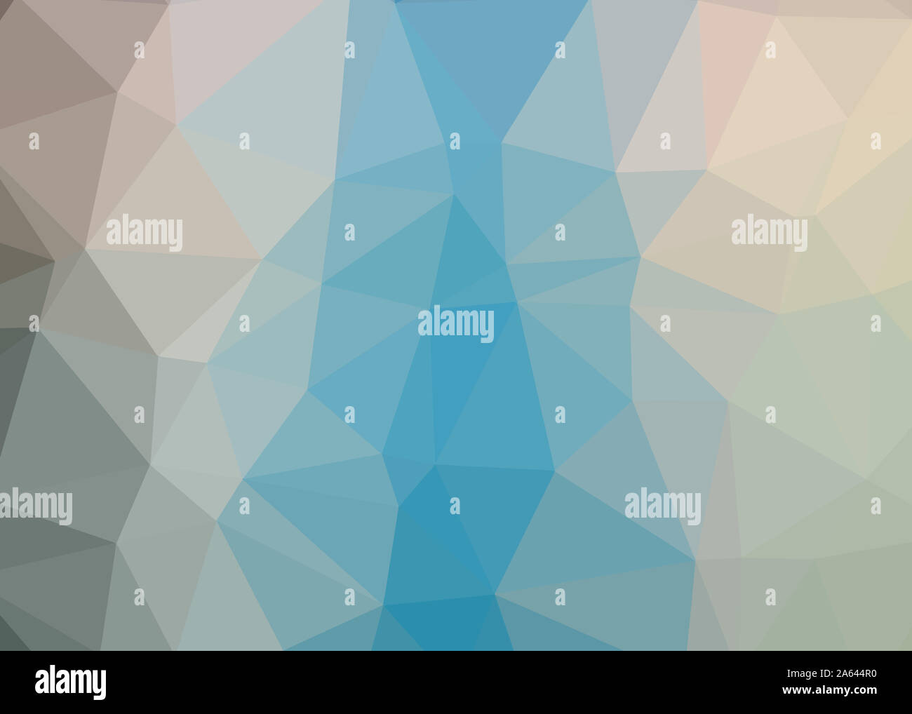 Résumé fond trianglify thème triangles colorés belle illustration papier peint design pattern simple faible texture géométrie poly Banque D'Images