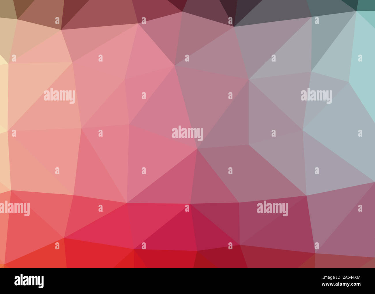 Résumé fond trianglify thème triangles colorés belle illustration papier peint design pattern simple faible texture géométrie poly Banque D'Images