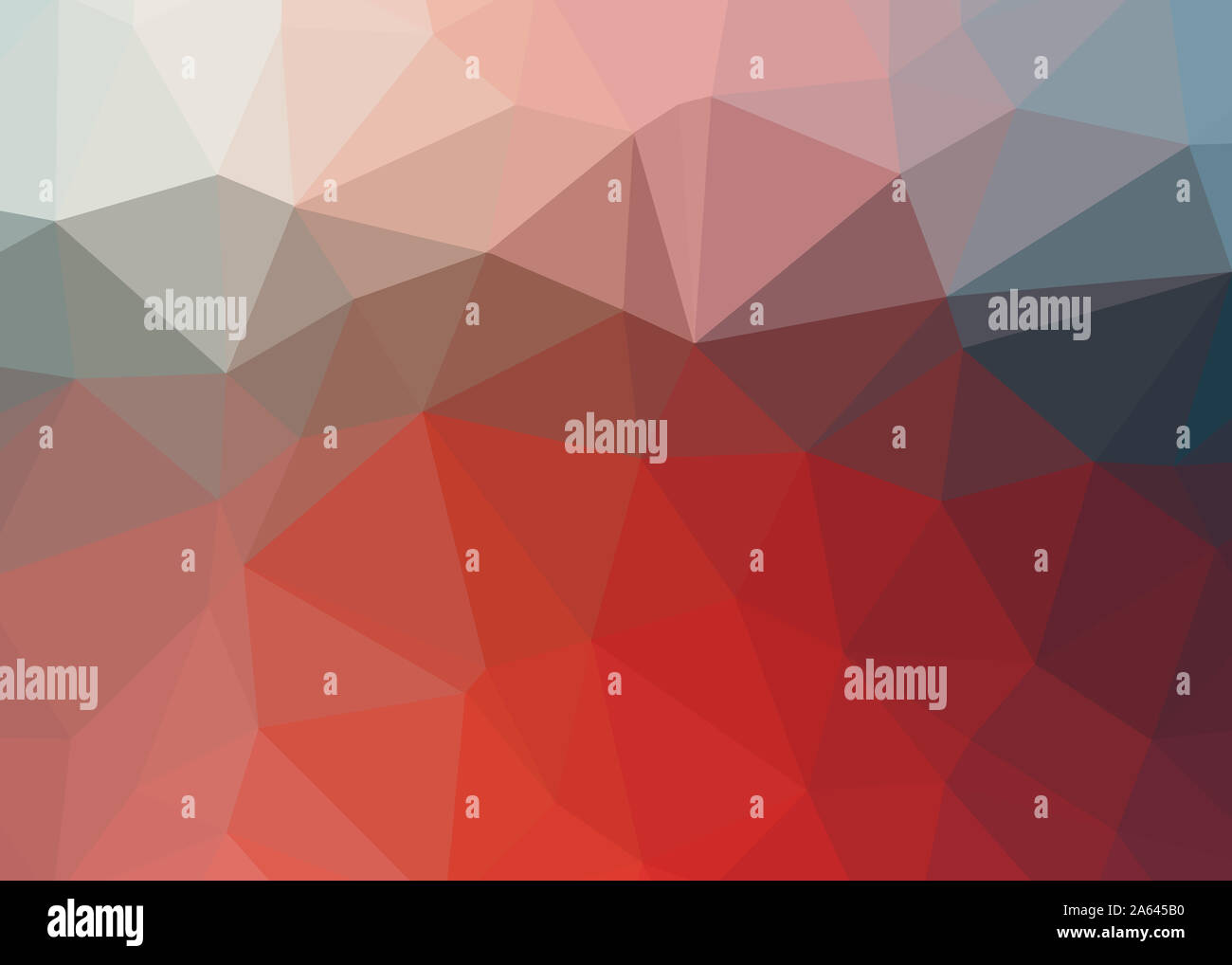 Résumé fond trianglify thème triangles colorés belle illustration papier peint design pattern simple faible texture géométrie poly Banque D'Images