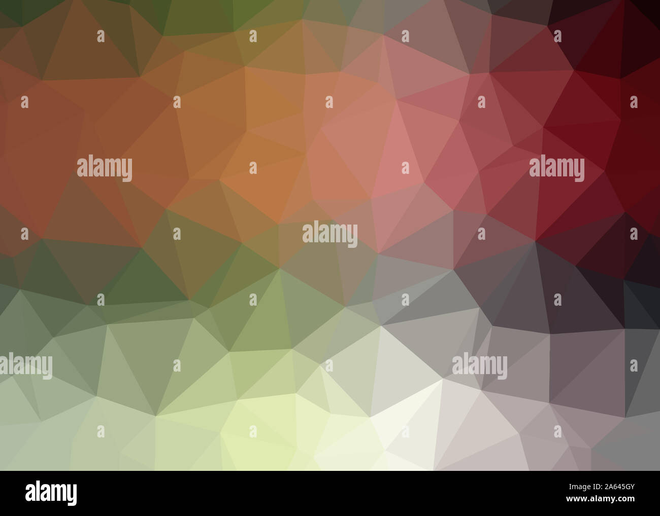 Résumé fond trianglify thème triangles colorés belle illustration papier peint design pattern simple faible texture géométrie poly Banque D'Images