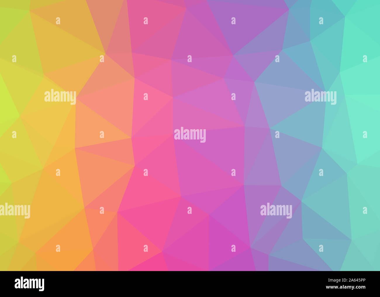 Résumé fond trianglify thème triangles colorés belle illustration papier peint design pattern simple faible texture géométrie poly Banque D'Images