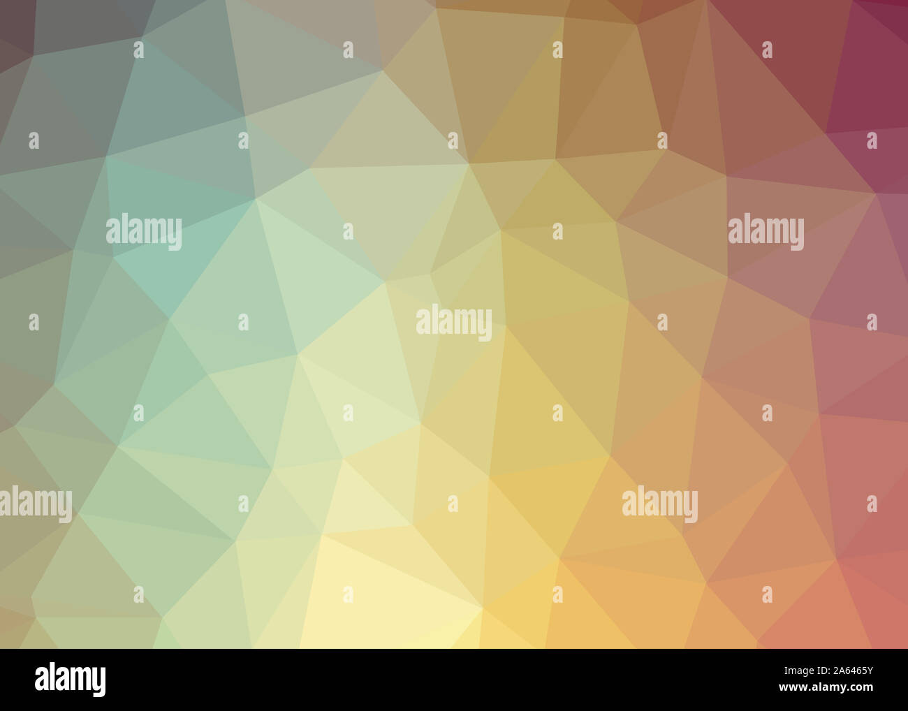 Résumé fond trianglify thème triangles colorés belle illustration papier peint design pattern simple faible texture géométrie poly Banque D'Images