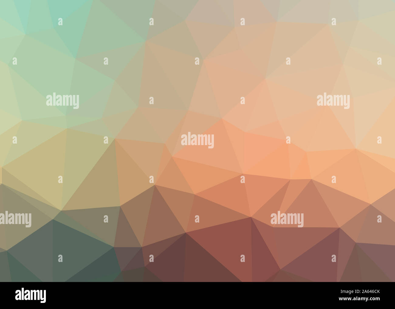 Résumé fond trianglify thème triangles colorés belle illustration papier peint design pattern simple faible texture géométrie poly Banque D'Images