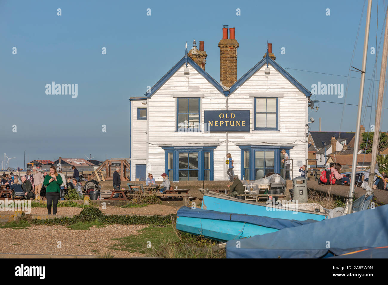 L'ancien pub Neptune dans Whitsable, Kent. Banque D'Images