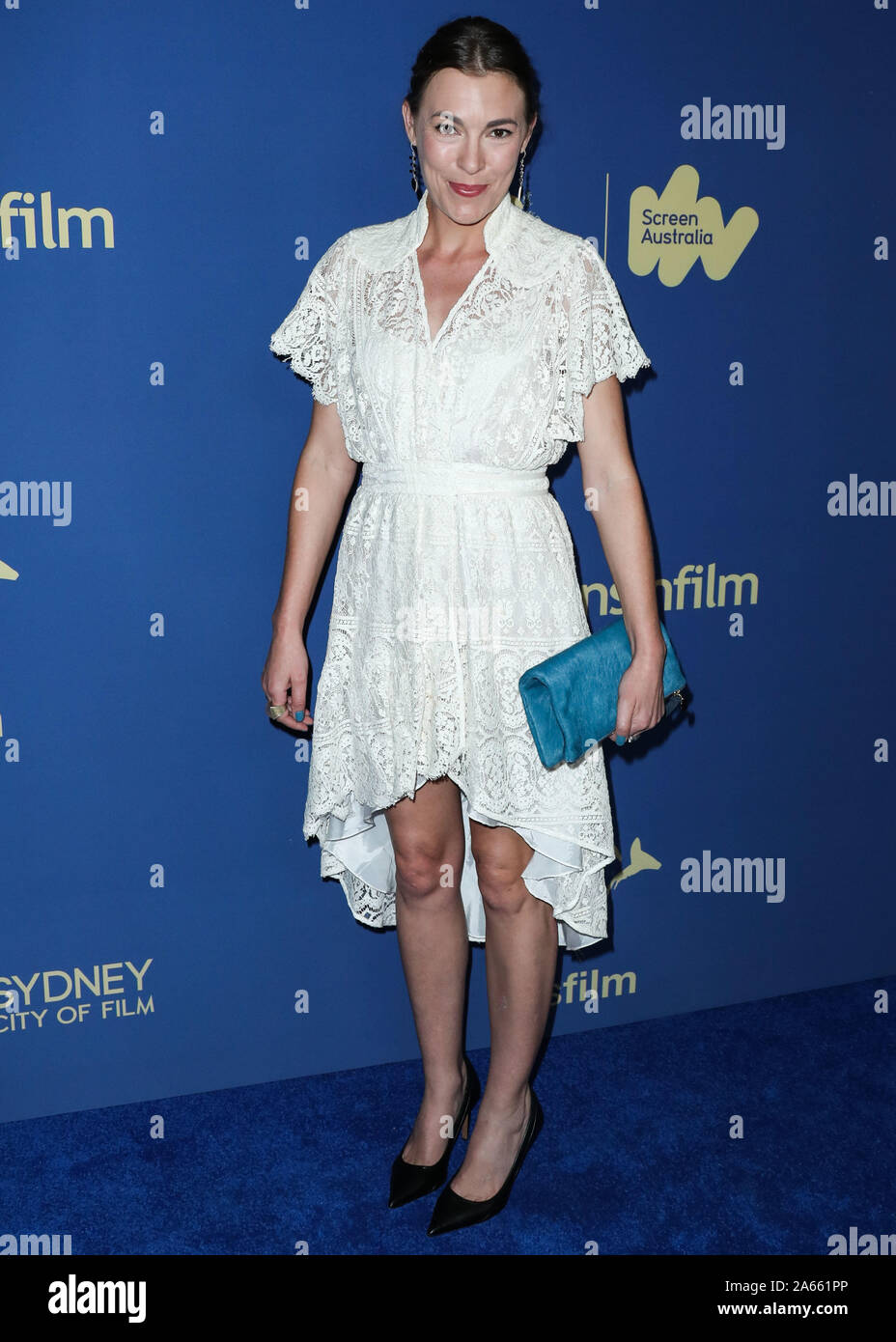 Century City, United States. 23 Oct, 2019. CENTURY CITY, LOS ANGELES, CALIFORNIE, USA - 23 OCTOBRE : actrice Mirrah Foulkes arrive au 2019 australiens en Film Awards tenue à l'hôtel InterContinental Los Angeles Century City le 23 octobre 2019 à Century City, Los Angeles, Californie, États-Unis. (Photo par Xavier Collin/Image Crédit : Agence de Presse) L'agence de presse Image/Alamy Live News Banque D'Images