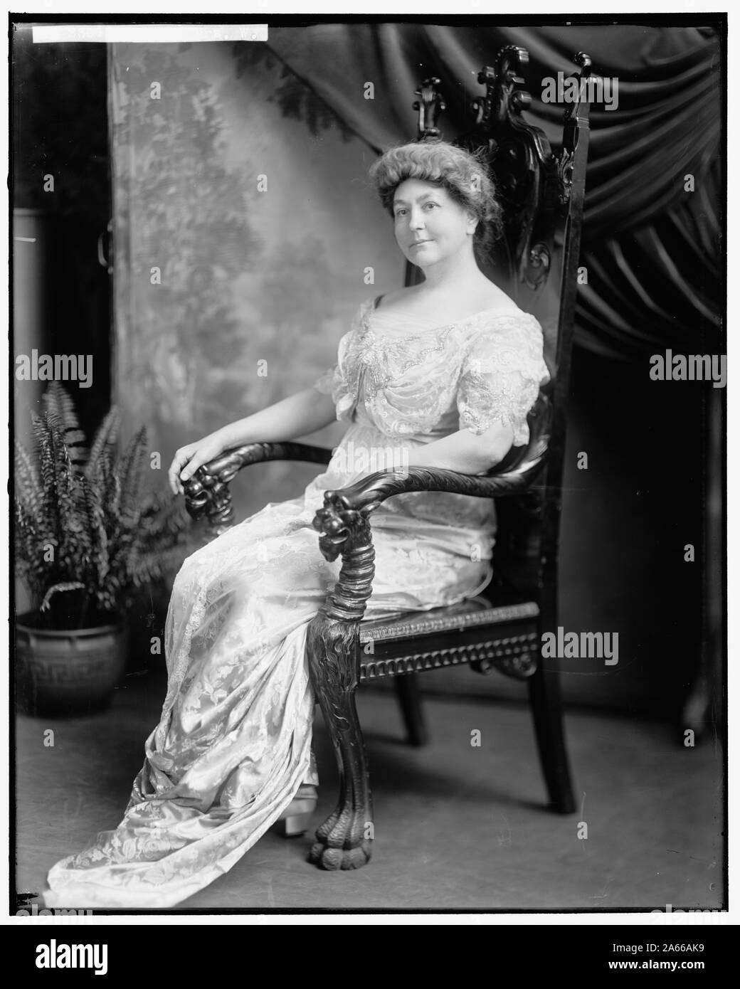 WILSON, Mme. Banque D'Images