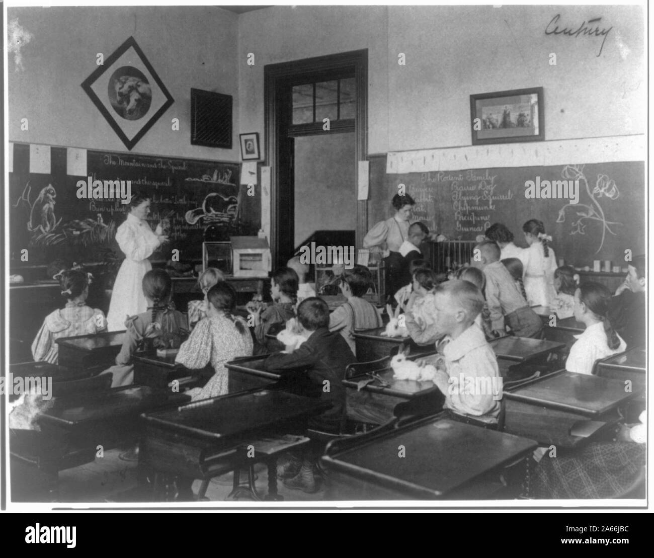 Washington, D.C. Public Schools - scènes de classe et des activités scolaires Banque D'Images