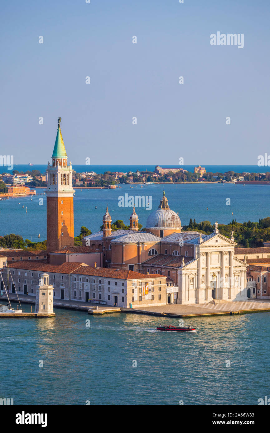 San Giorgio Maggiore, à Venise, Vénétie, Italie Banque D'Images