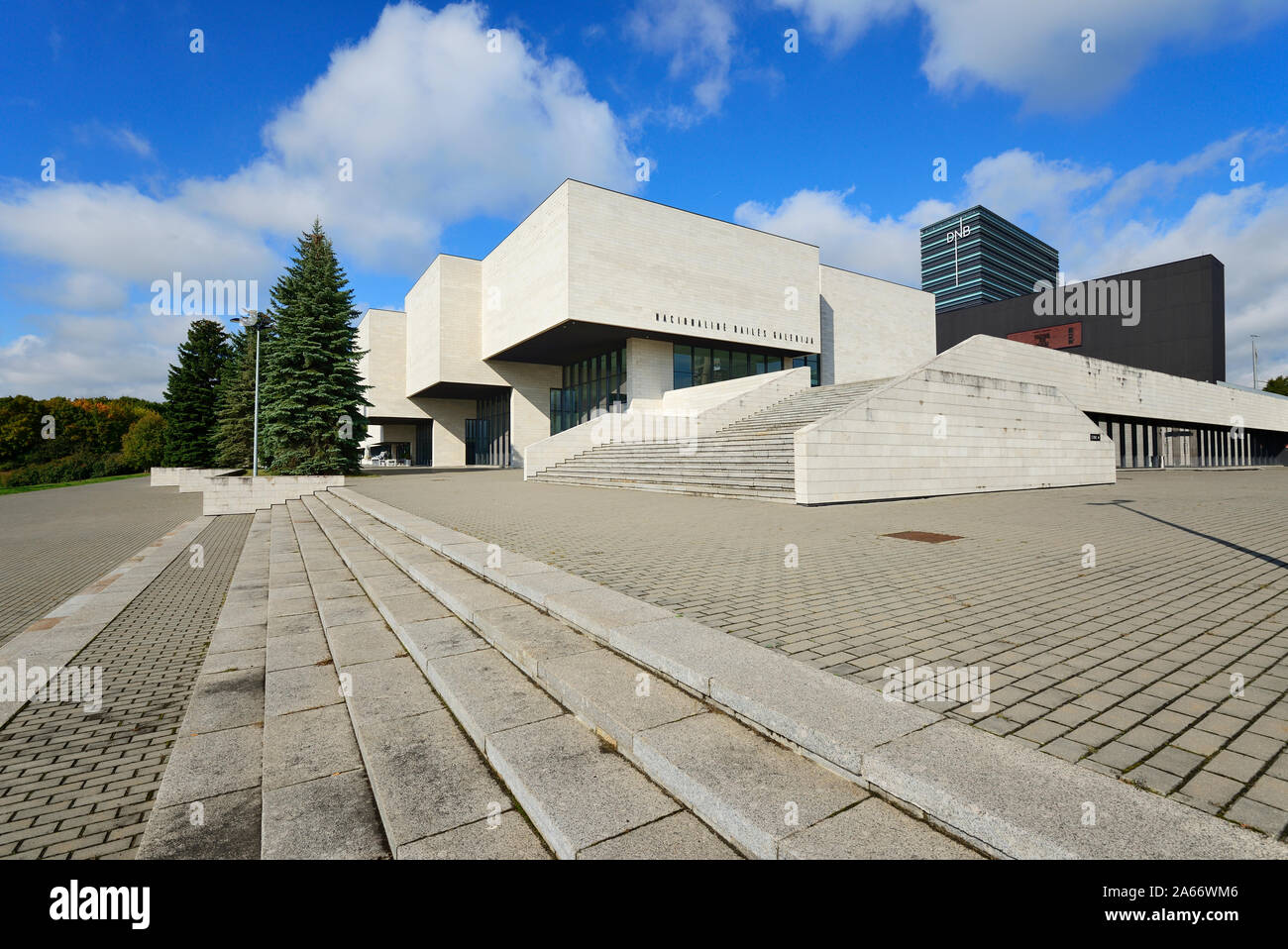 Galerie nationale d'art Vilnius, Lituanie Banque D'Images