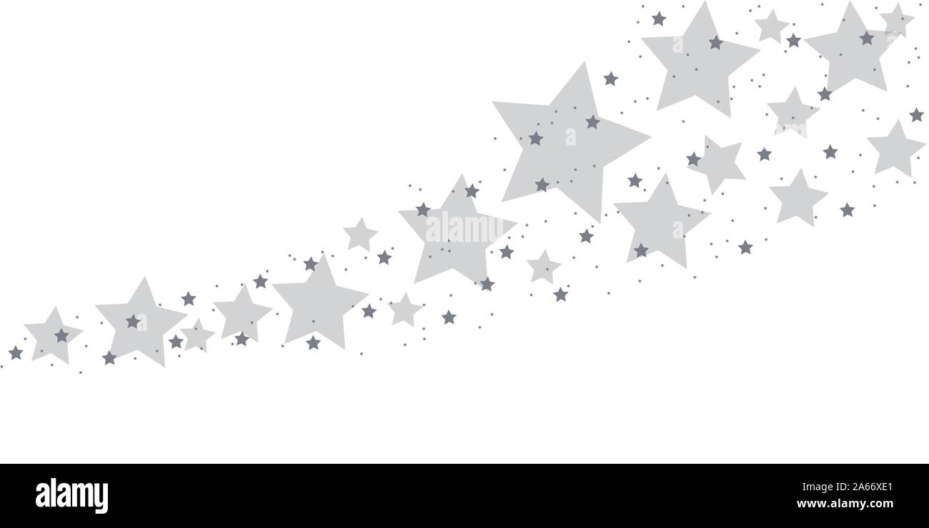 Stardust bleu isolé sur fond blanc vector illustration EPS10 Illustration de Vecteur