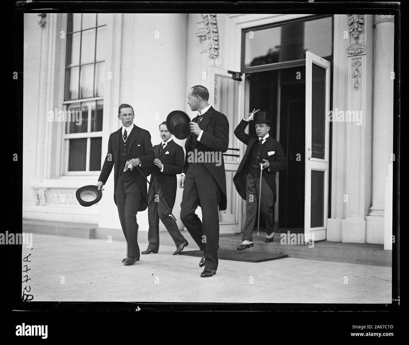 Les visiteurs de la Maison Blanche. Washington, D.C. Banque D'Images Les visiteurs de la Maison Blanche. Washington, D.C. Banque D'Images