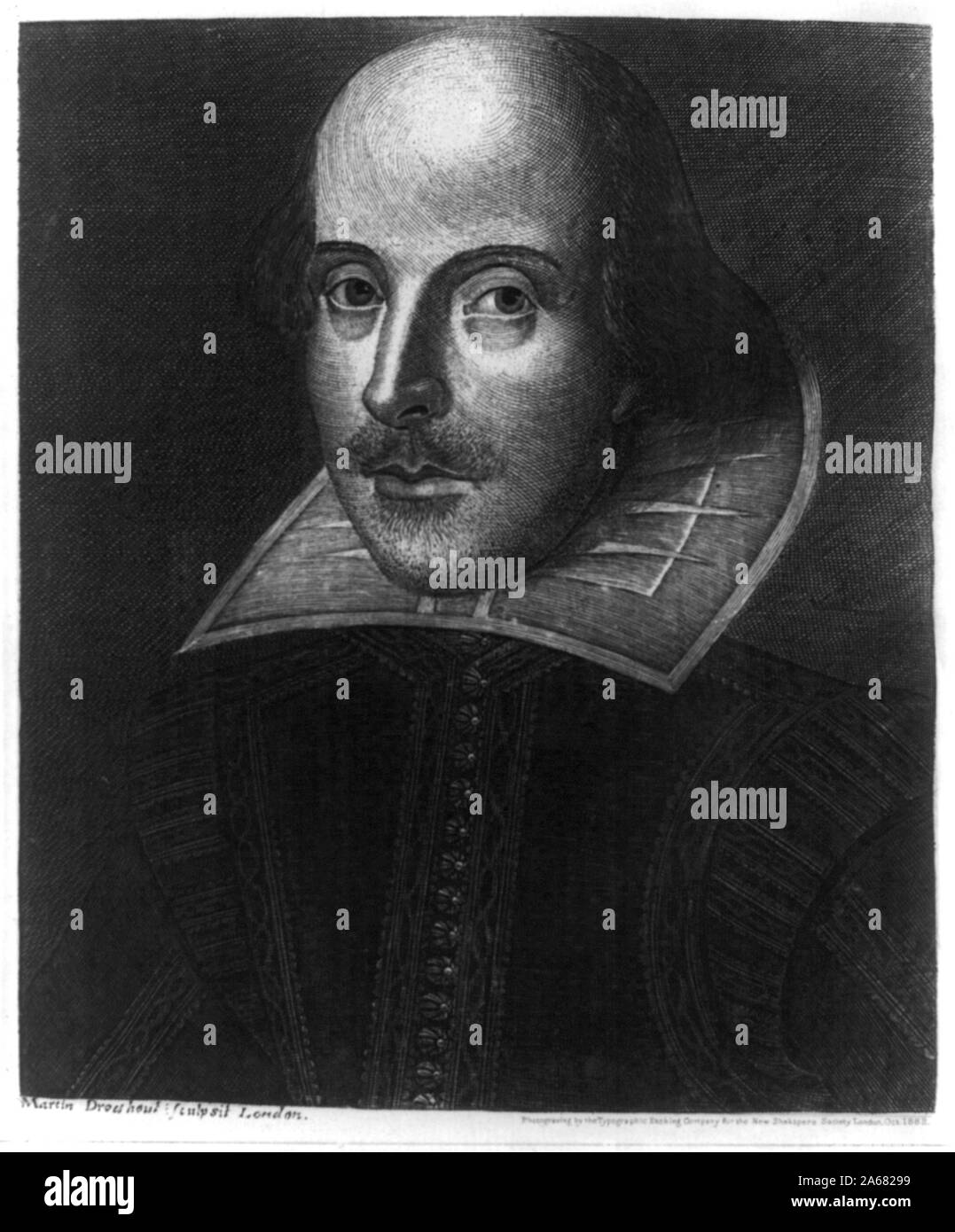 William Shakespeare, 1564-1616 Banque D'Images