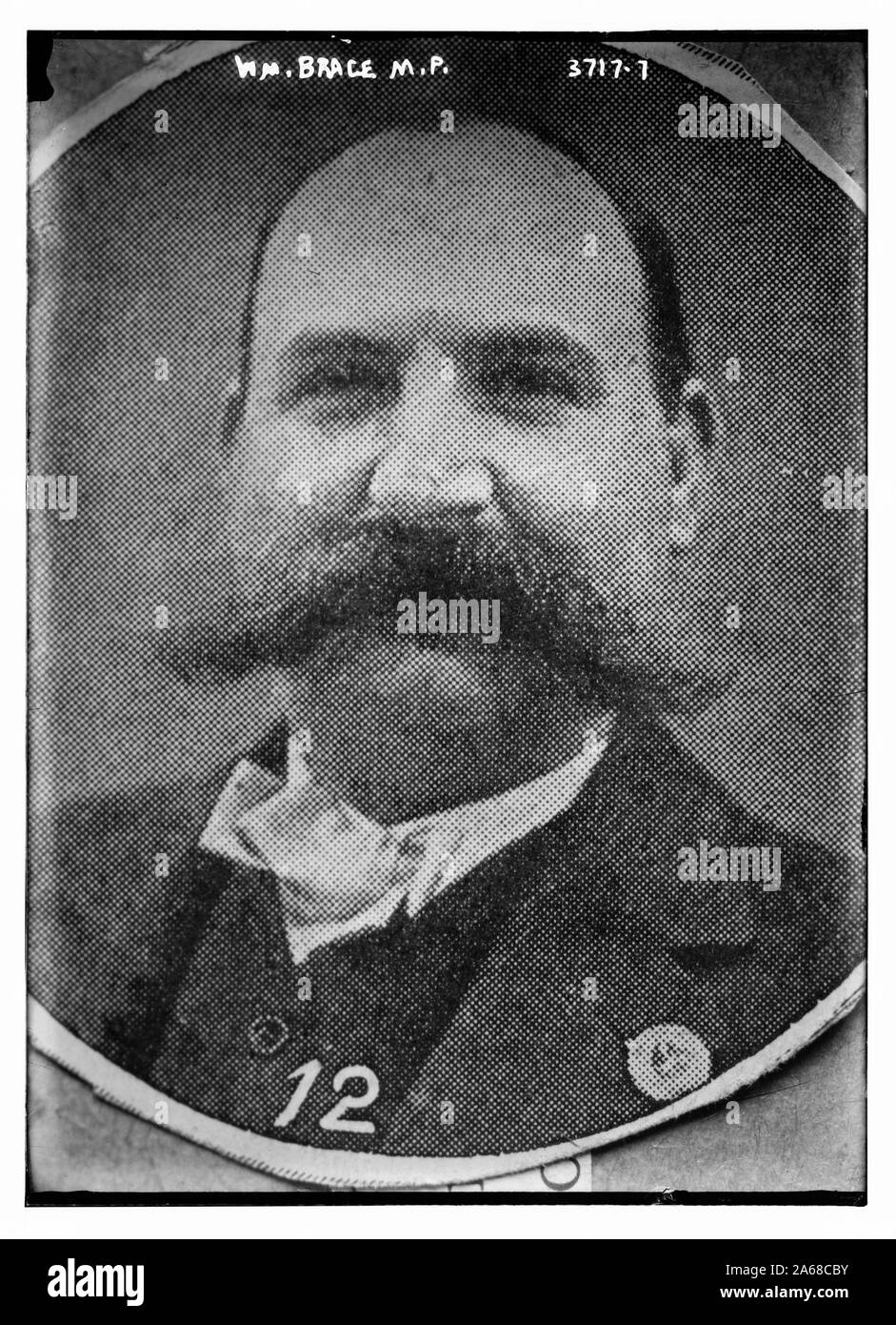 Wm Brace, DÉPUTÉ [demi-ton] Banque D'Images