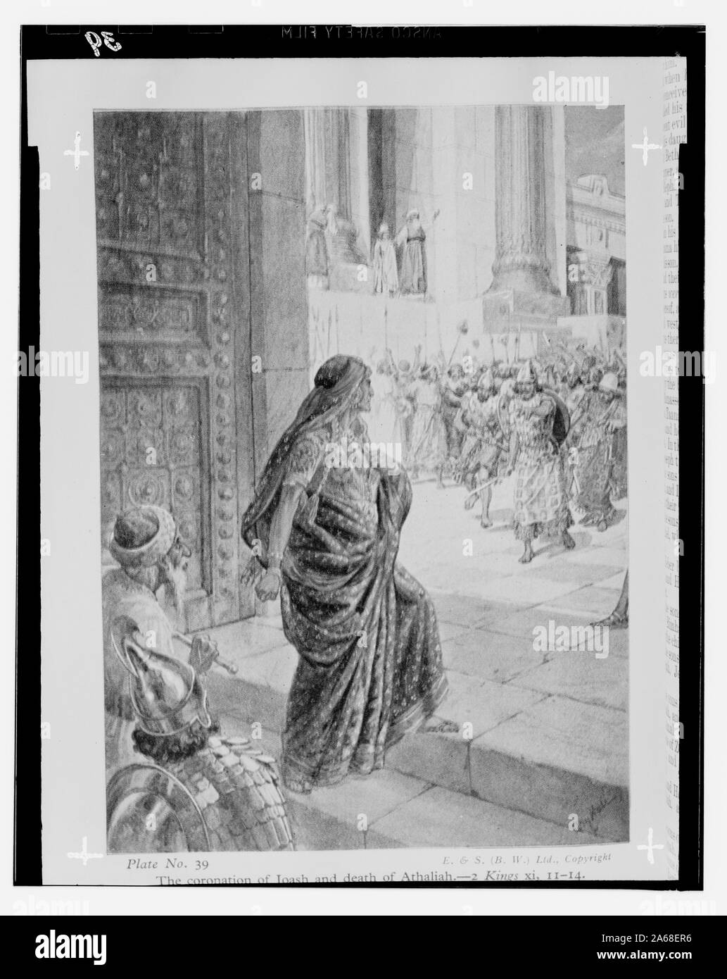 Wm. Les peintures de trou, THORUP [c.-à-d., Ancien Testament] Banque D'Images