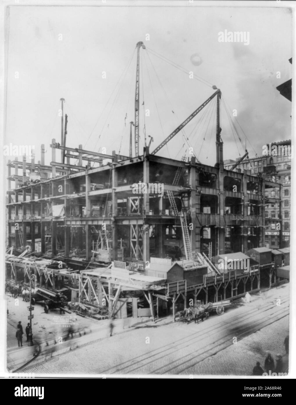 Bâtiment de Woolworth. Banque D'Images