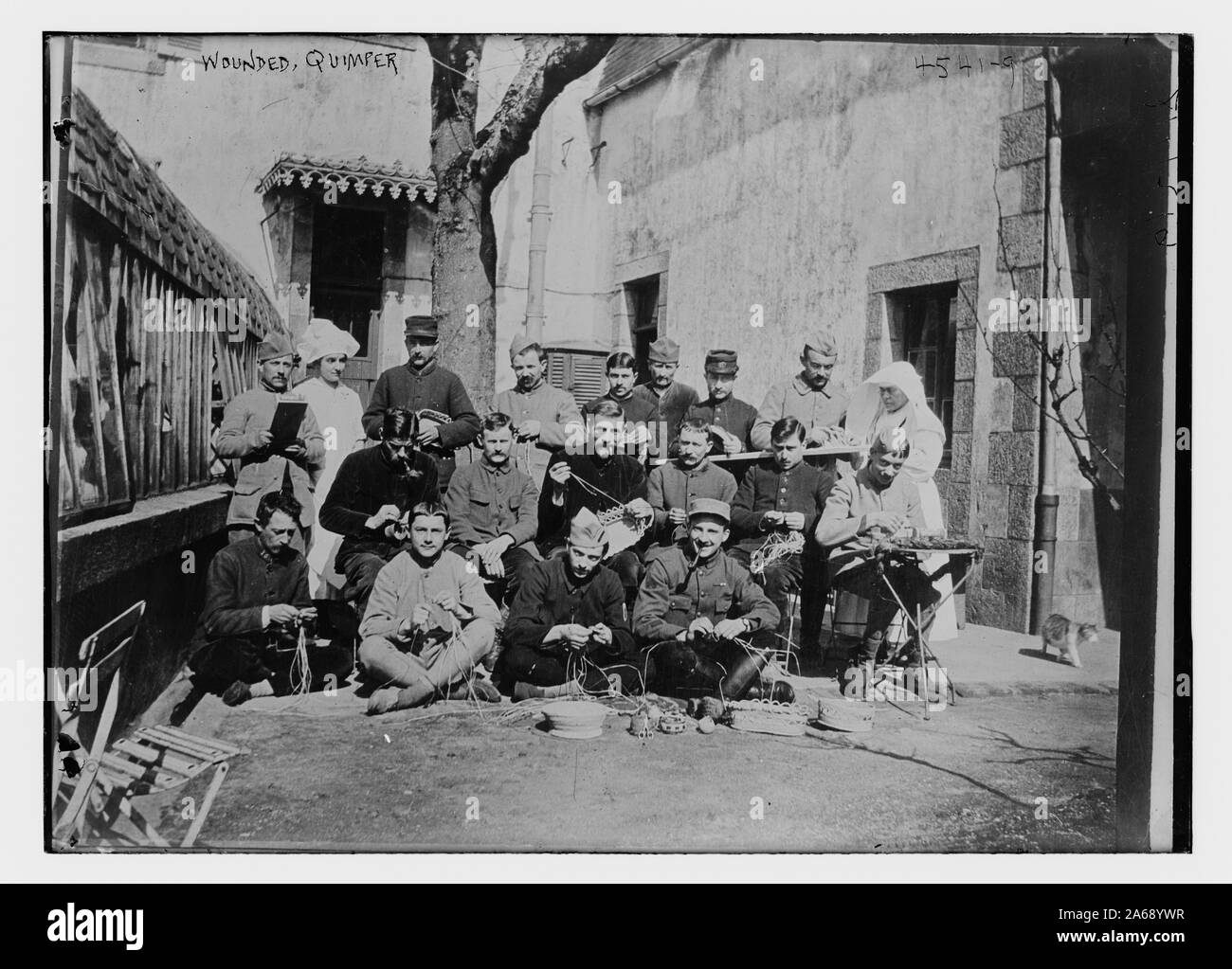 Blessés, Quimper Banque D'Images