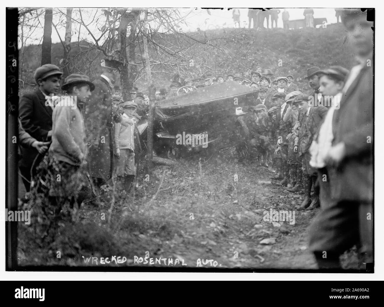 Auto Rosenthal fait naufrage Banque D'Images