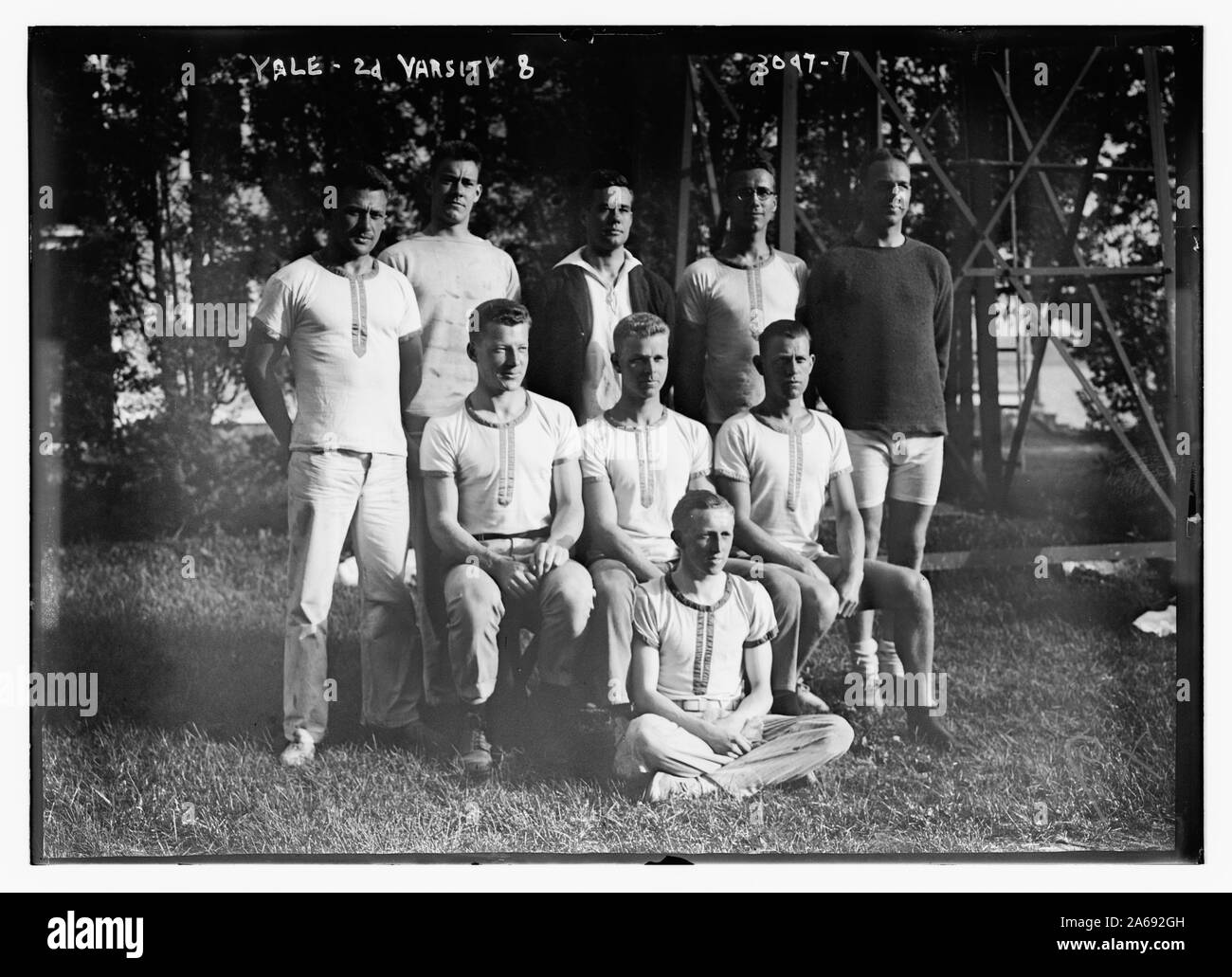 2d 8 Varsity Yale Banque D'Images