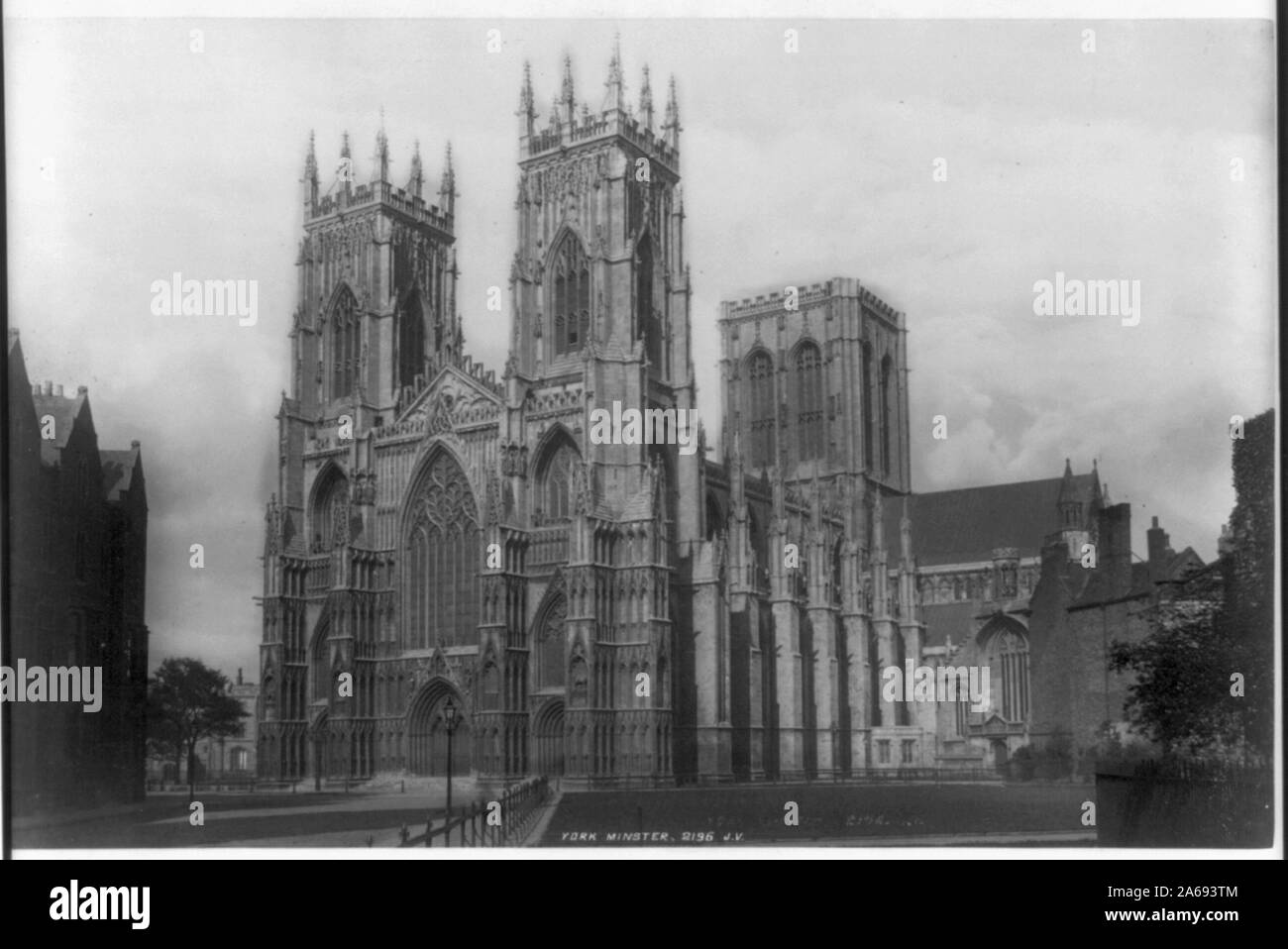 La Cathédrale York Minster, Grande-Bretagne Banque D'Images